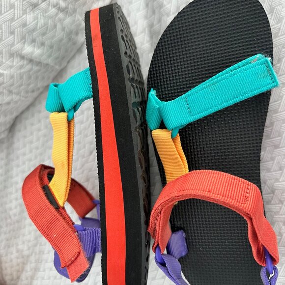 TEVA Multi Color Sandals - Picture 1 of 1